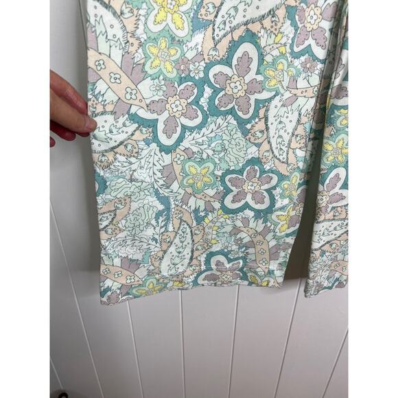 NWT Sundry Paisley Flare Pants Size Large/3 - Picture 5 of 9